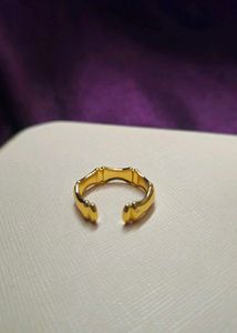 3 Combo Of Anti-Tarnish Rings Trendy Gold-plated