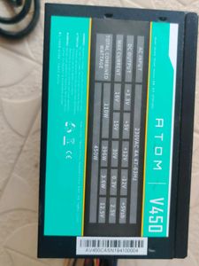 ATOM V450 SMPS MOLEX Cable Is Burned