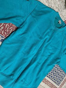 unisex Teal Sweatshirt