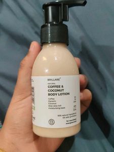 Brillare Coffee & Coconut Body Lotion