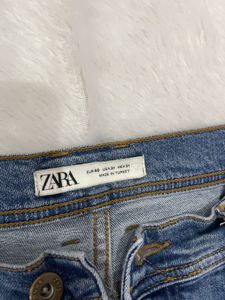 Zara Distressed Denim Jeans