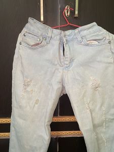 Denim Ripped Jeans