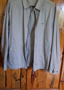 Lacoste Beige Harrington Jacket