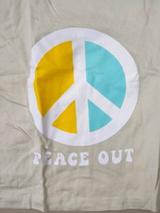 Peace Out Graphic Tee