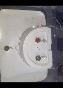 Necklace Set And Bangles Single