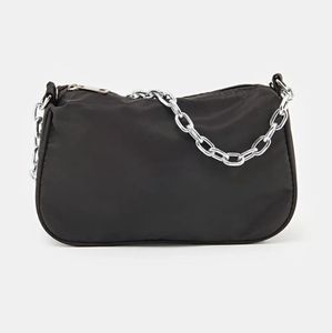Solid Steel Shoulder Bag