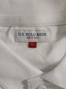 US Polo White T-shirt