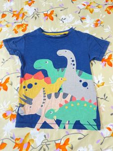 Combo Of Capri With T Shirt For 3-4 Yrs Old Kid