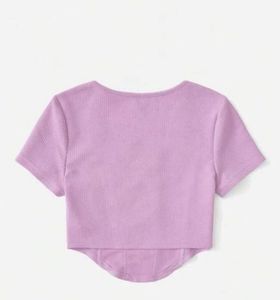 Lilac Corset Style Top
