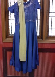Party Wear Gown. No Colour Fade.
