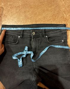 Stylish Gray Denim Jeans