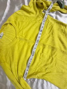 Neon Yellow Cardigan