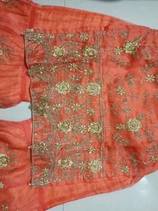 Elegant Embroidered Suit Set