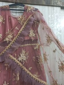 Heavy Saree Gown
