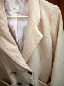 Peach Korean Coat