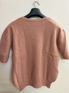 Peach Wool sweater