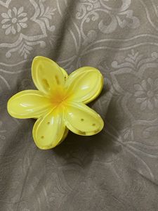 Yellow Daisy Hair Clip