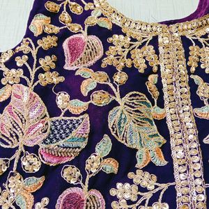 Elegant Embroidered plazzo Set for women