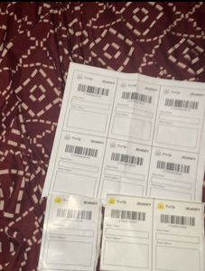 shipping label