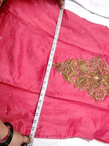 Pink Embroidered Kurta Set