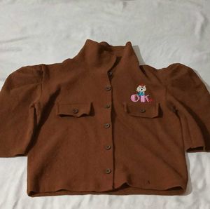 Cute Brown girls Top