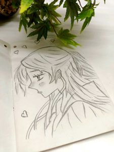 Anime Girl Drawing 🥰