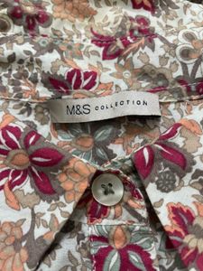 Marks &amp; Spnecer Floral Shirt For Women