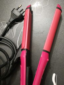 Hair Straightener And Curler