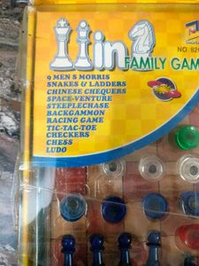 11 in 1 Family Game Set( GLASS SET)