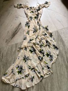 Floral Ruffle Maxi Dress