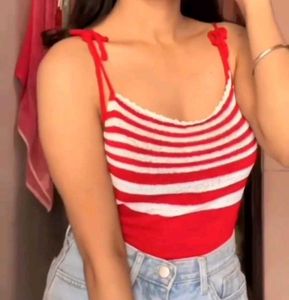 Crochet Knitted Tank Top