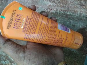 new sealed Lotus Herbals Safe Sun SPF 50