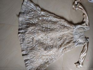 Heavy Cutdana Work Gown