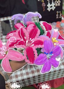 Floral Pipe Cleaner Bouquet