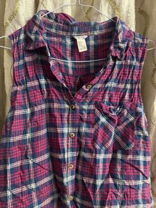 Forever 21 Off Sleeves Shirt