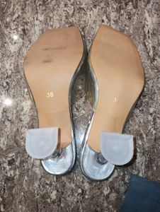 Clear Strap Heels
