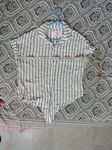 Striped Bodysuit Top