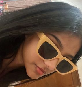 H&amp;M orange chunky square sunglasses