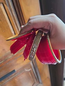 Red Bridal Chura Bangles