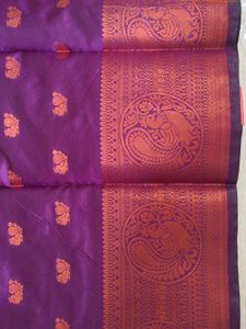Elegant Purple Saree