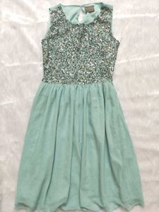 🆕 Baby Blue Glitter Dress