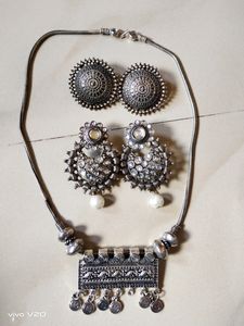 Beautiful Silver Jewellery Set 🤍🤍