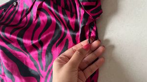 Rose Pink Silk Dress