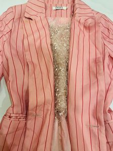 BLAZER WITH SPAGHETTI TOP IN SIZE M/L PARIS BRAND