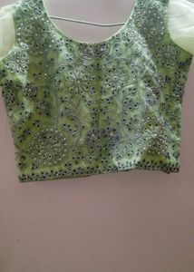 New Shiny Lemon Green Lehenga Choli