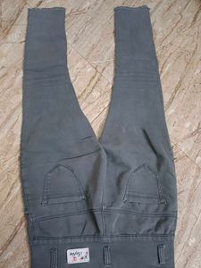High Waisted Gray Jeans