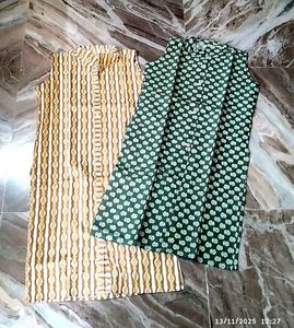 ajrakh kurti and indigo kurt