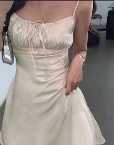 H&amp;m Tie Detail Strappy Dress🌸