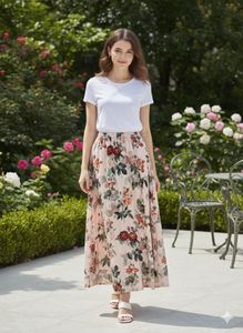 Floral Maxi Skirt