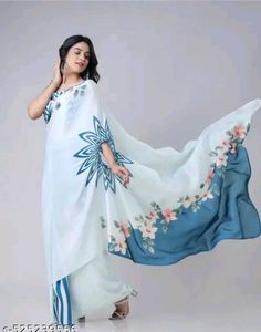 Free hand Designer Saree